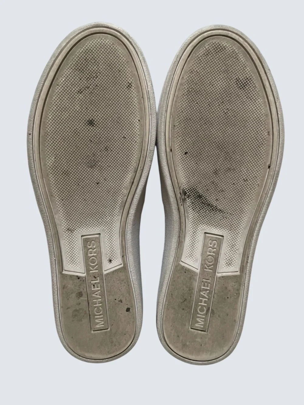 Michael Kors Kane Leather Cutout Perforated Sneakers Slip On